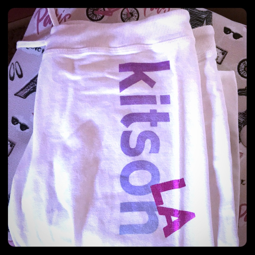 Brand new never warn Kitson lounge pants